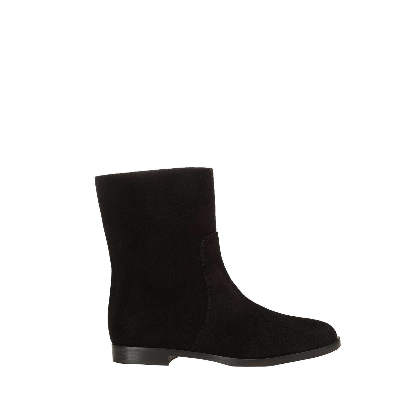 Madame's suede boots - Nero
