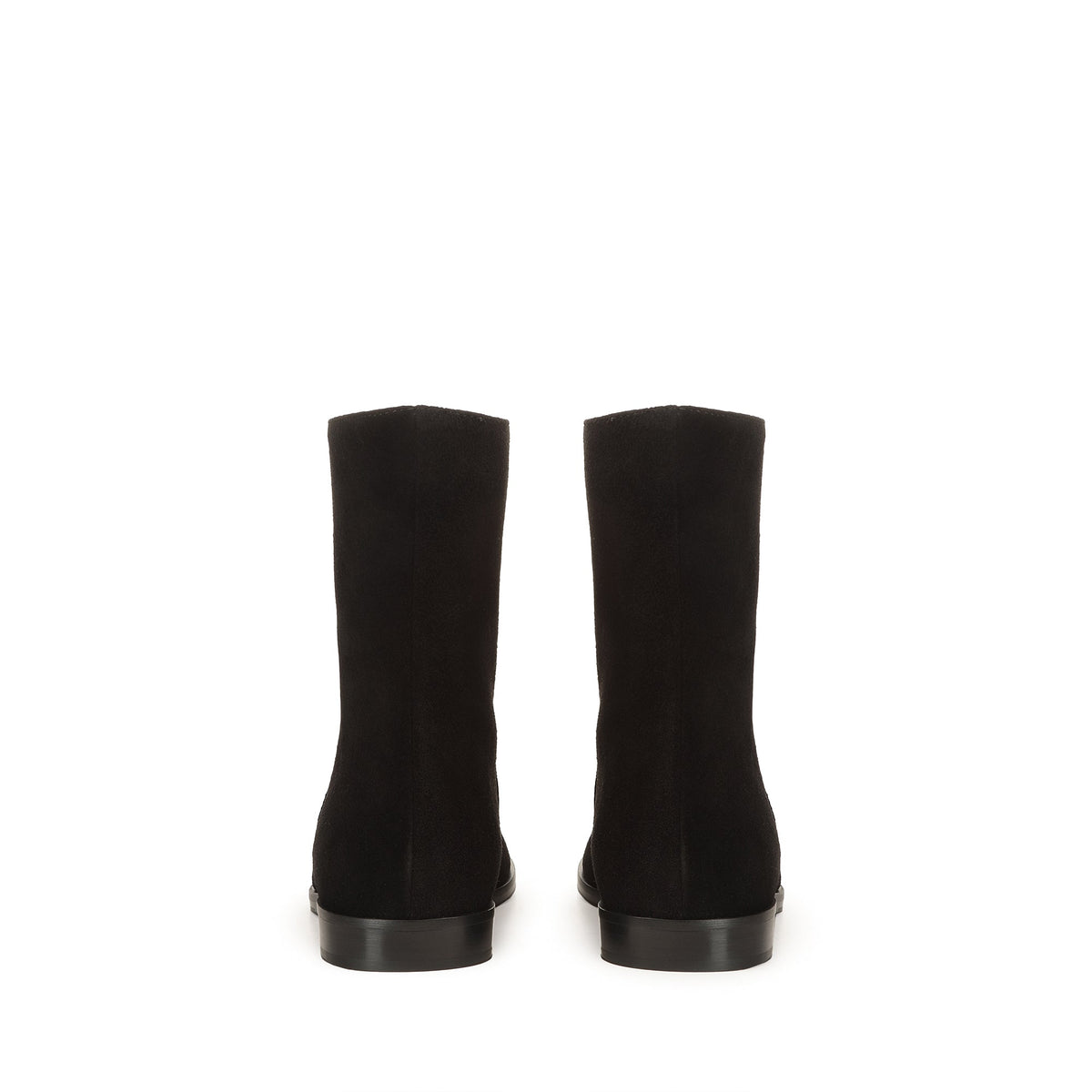 Bottines Madame en daim - Nero