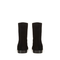 Bottines Madame en daim - Nero