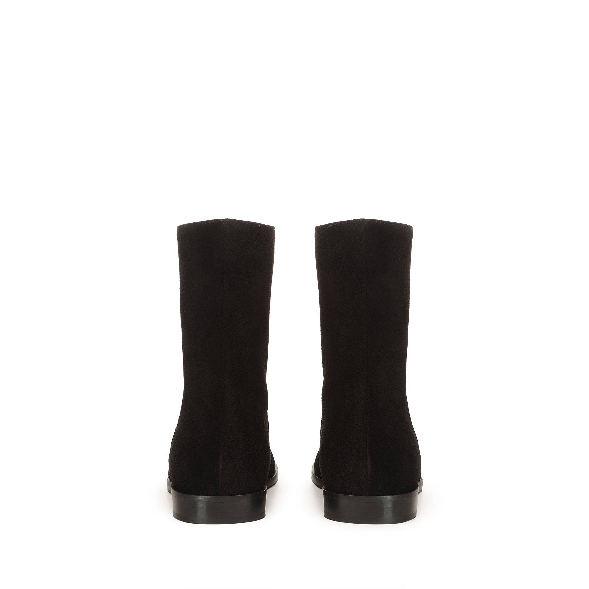 Bottines Madame en daim - Nero