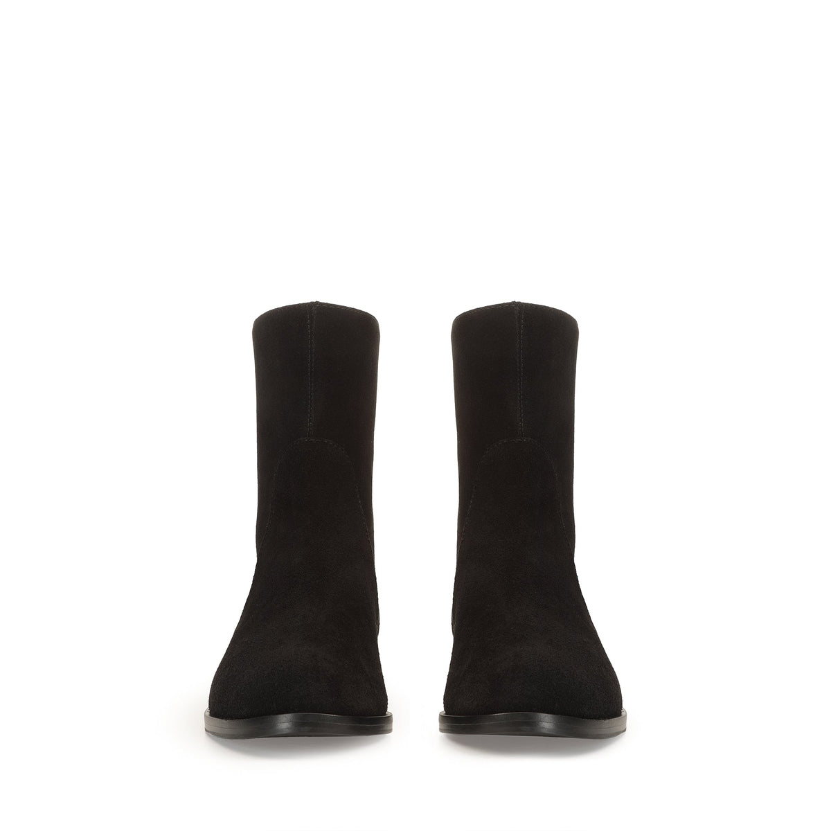 Bottines Madame en daim - Nero