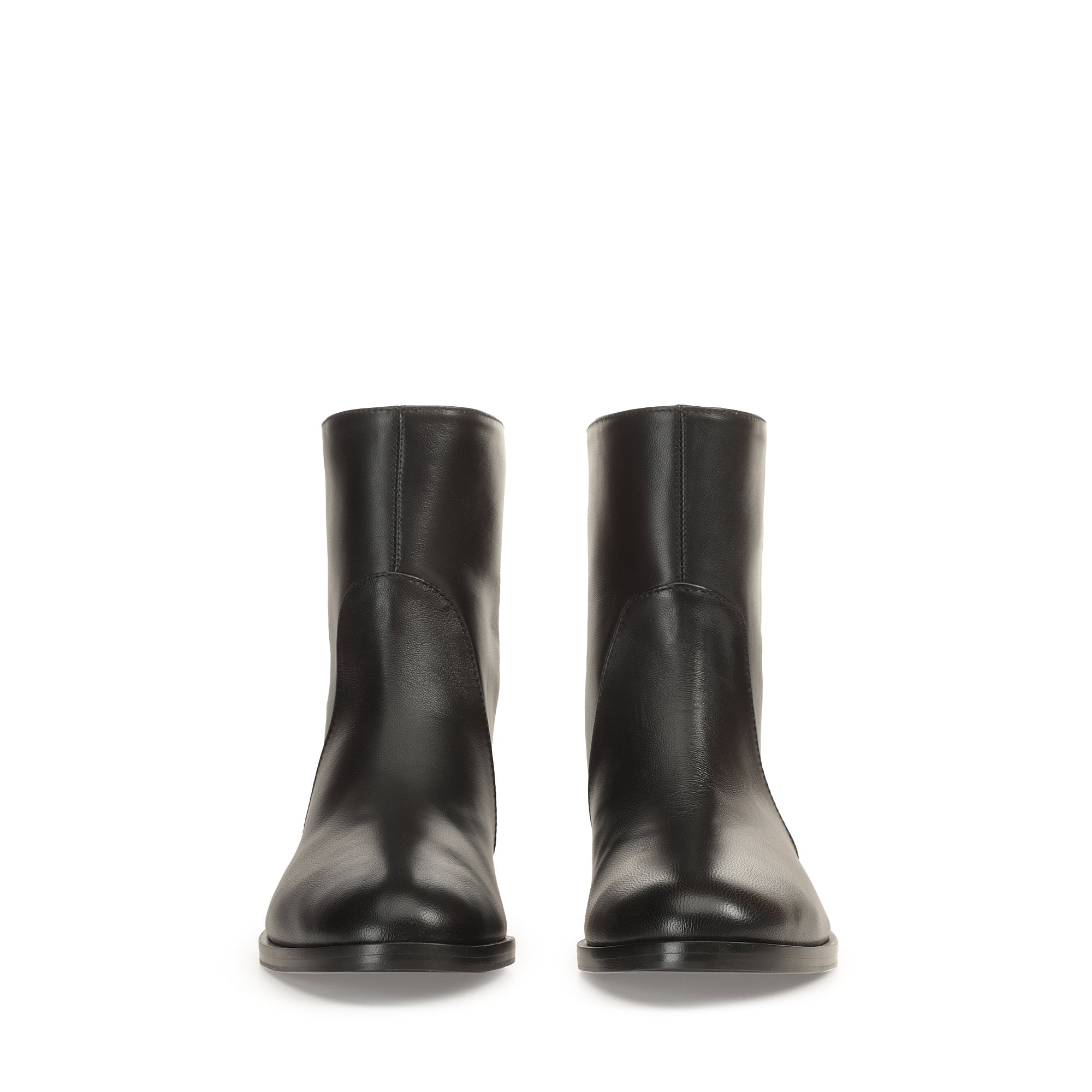 Bottines Madame en cuir - Nero