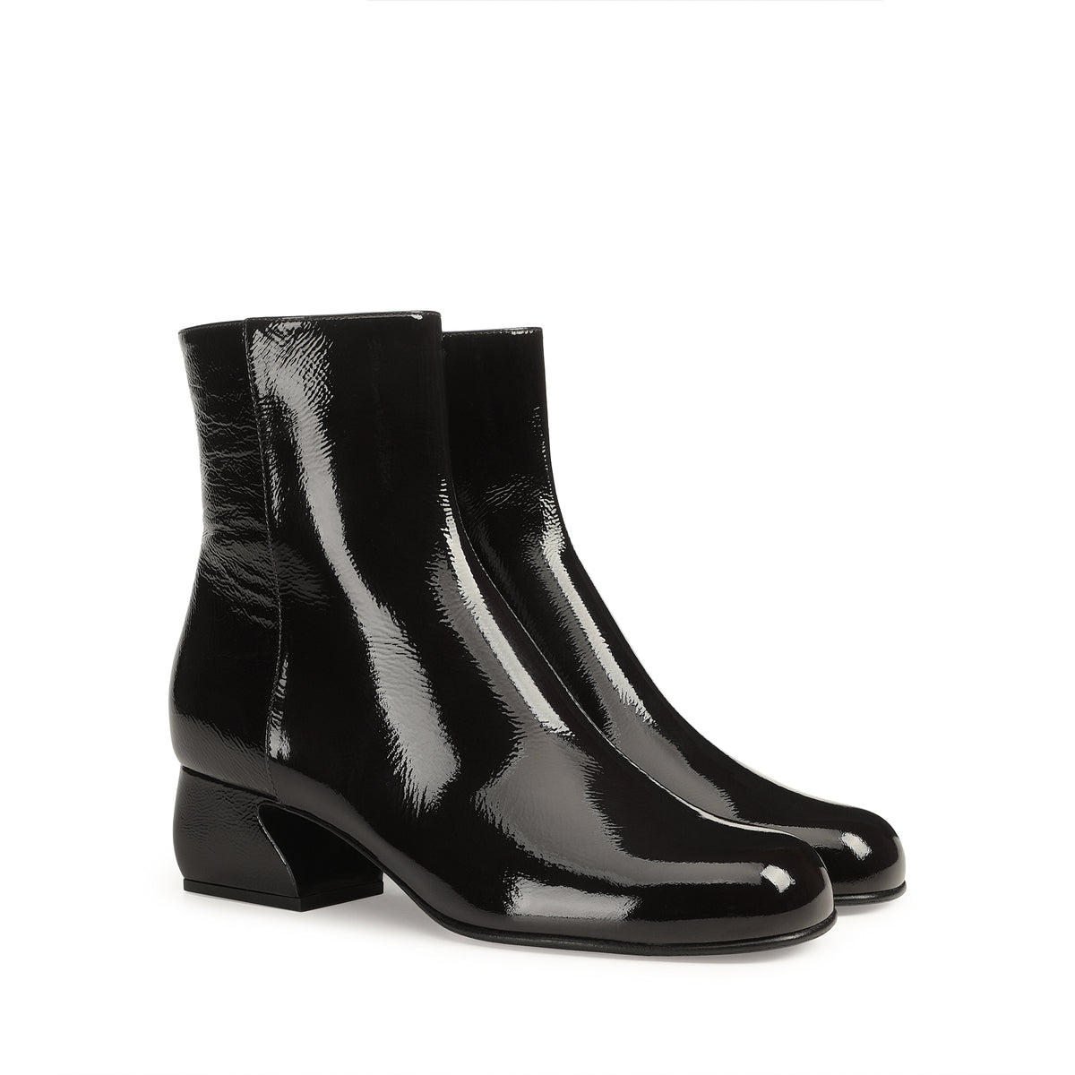 BOTTINES VERNIES VERNIES SR SI ROUGE ET DOUCE