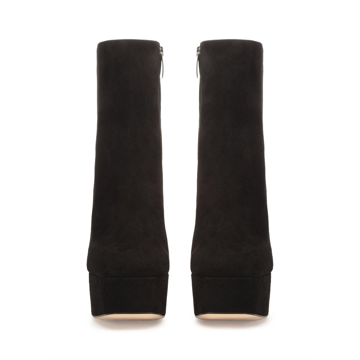 BOTTINES SR SI EN DAIM ROUGE
