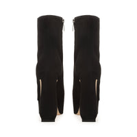 BOTTINES SR SI EN DAIM ROUGE