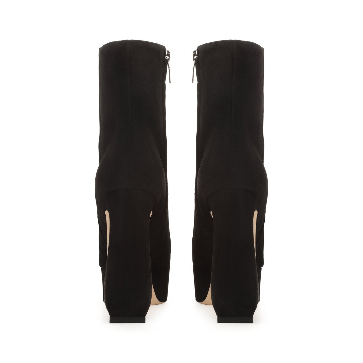 BOTTINES SR SI EN DAIM ROUGE