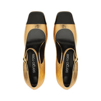 CHAUSSURES SR SI VERNIS ROUGE+ROCHER BOITE'