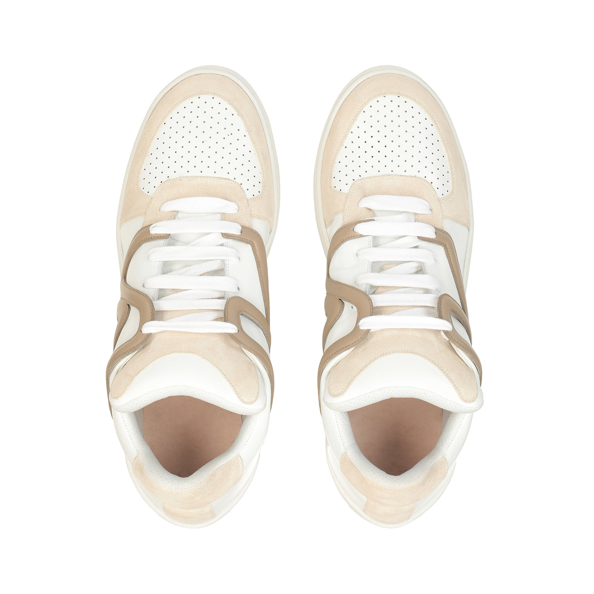SNEAKERS SURGE SPORT A POURSUIVI EN JUSTICE LE CALF+BICO EN CUIR DE VEAU SOUPLE