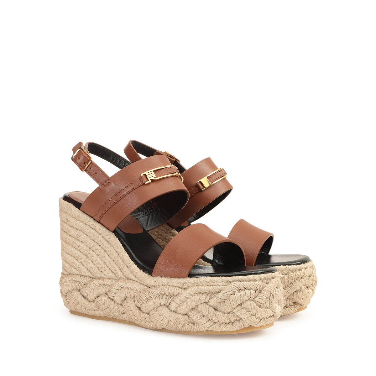 SANDALES EN CUIR DE VEAU ET DOUCES BITT