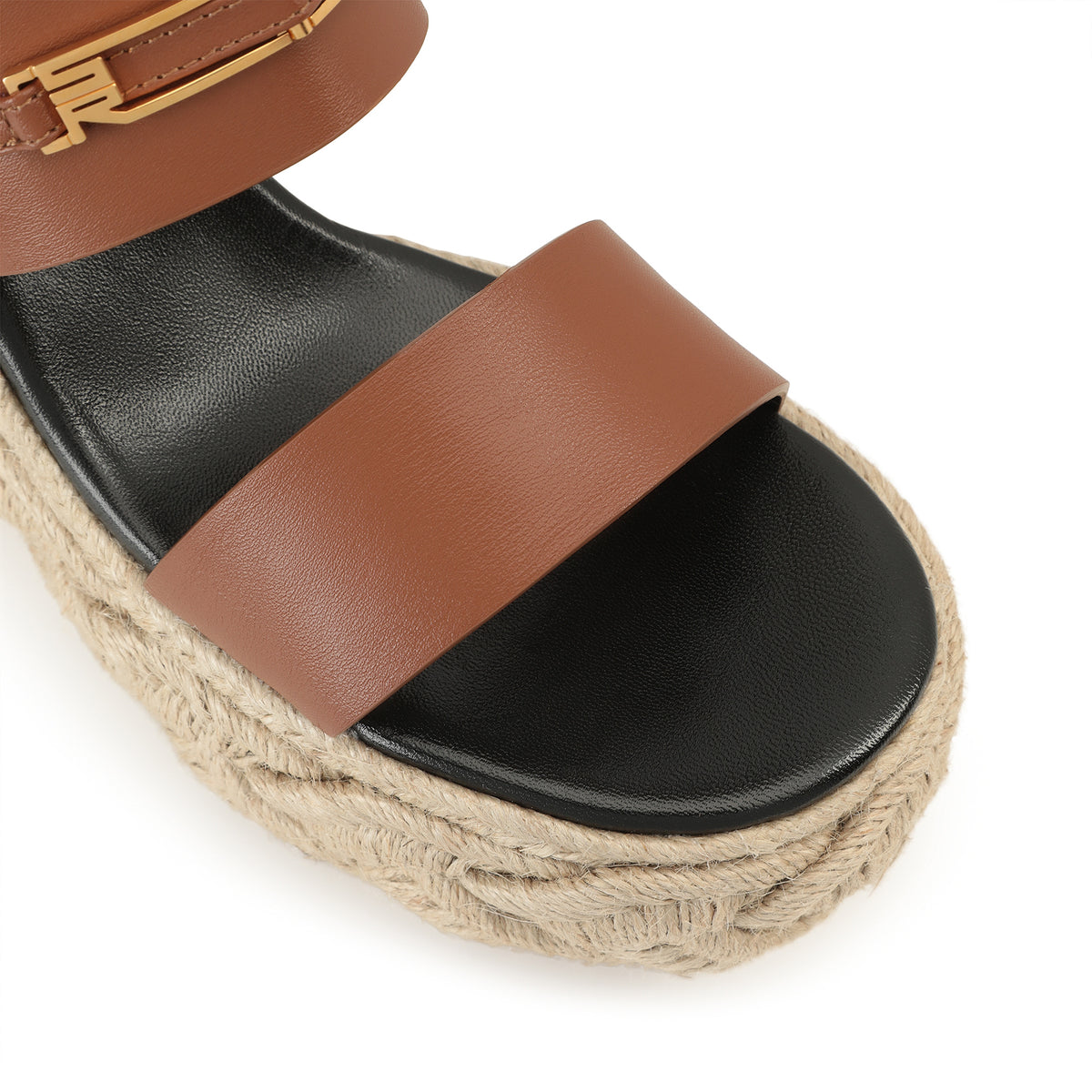 SANDALES EN CUIR DE VEAU ET DOUCES BITT