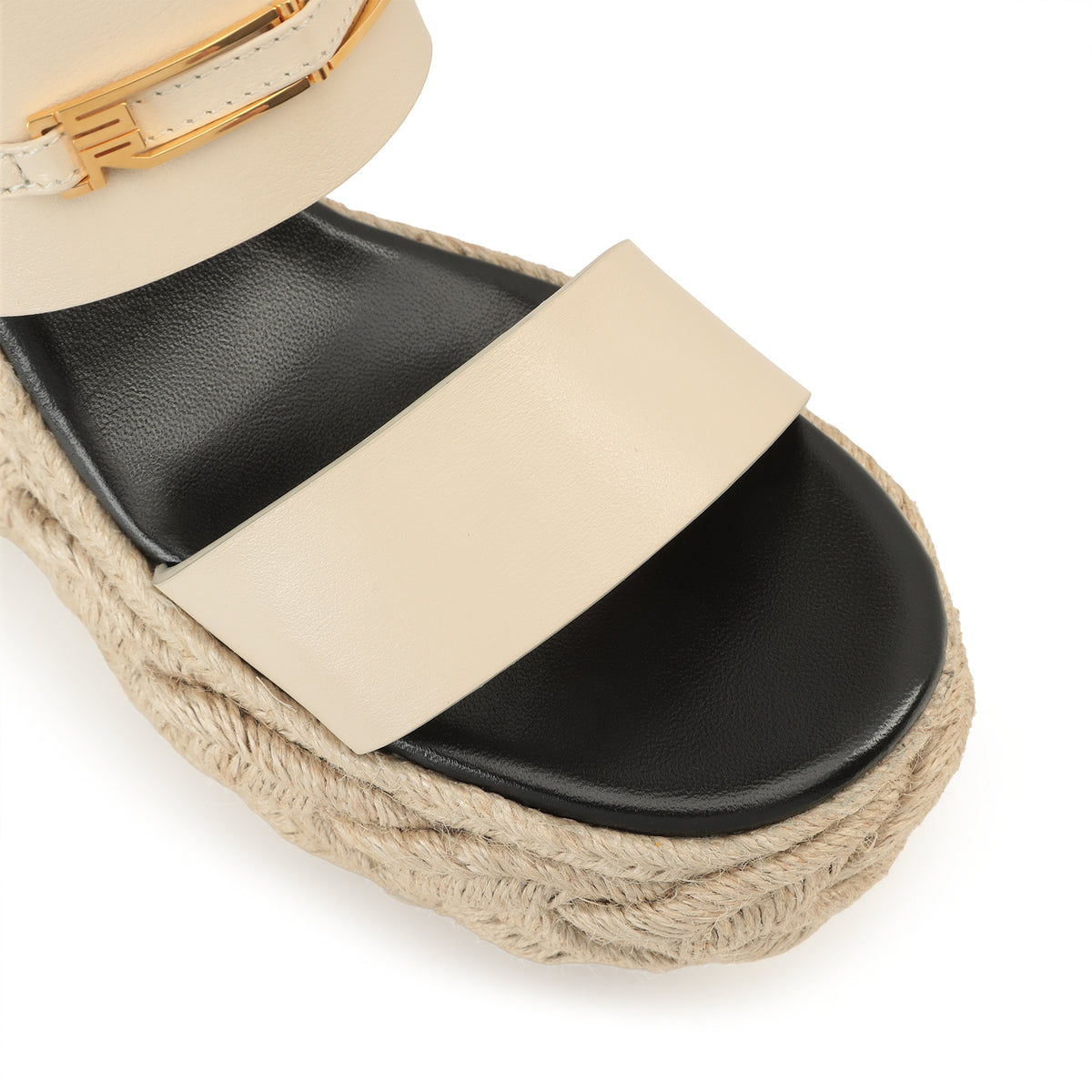 SANDALES EN CUIR DE VEAU ET DOUCES BITT