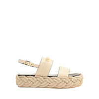 195€   Sandales Bitt en cuir - Parchment