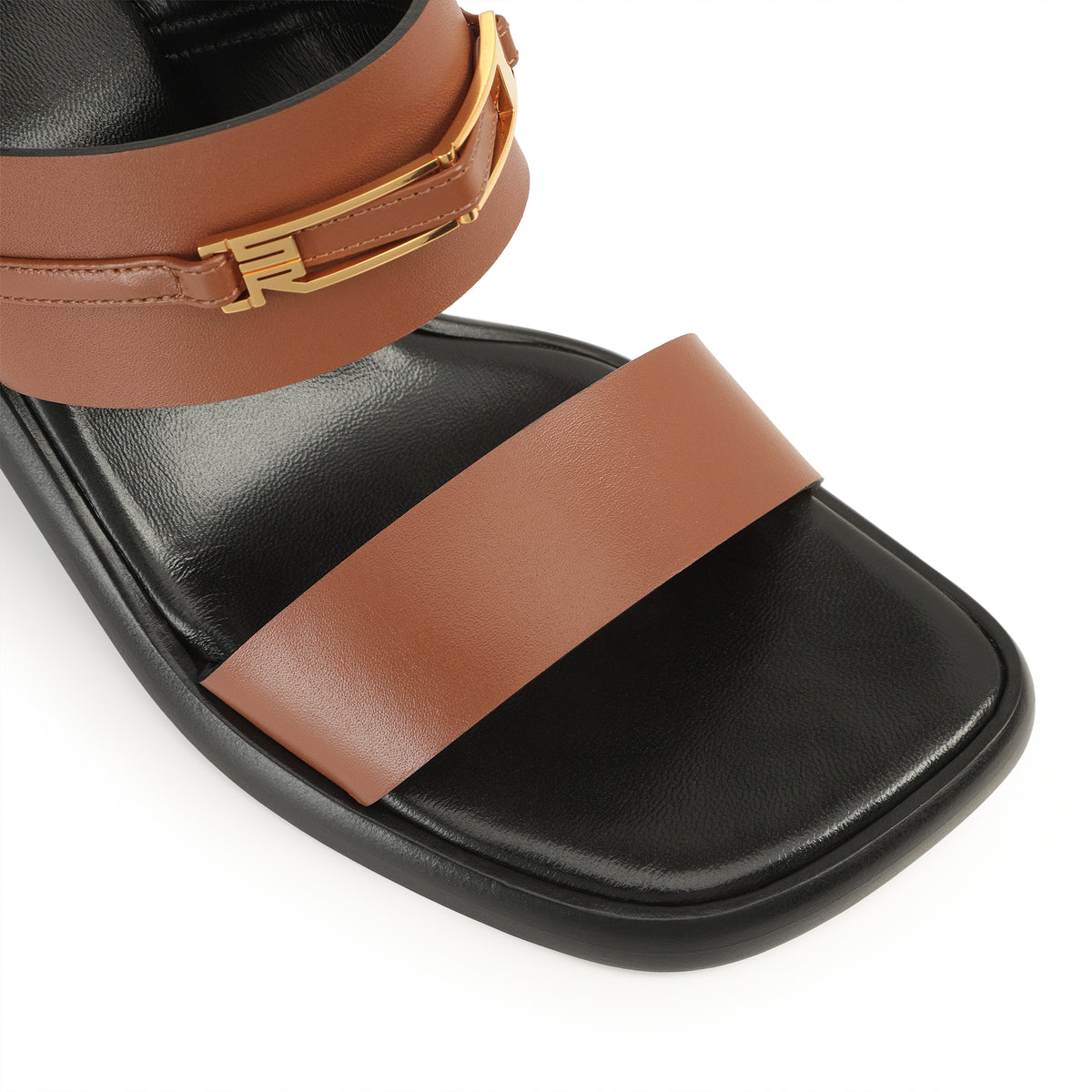 SANDALES EN CUIR DE VEAU ET DOUCES BITT