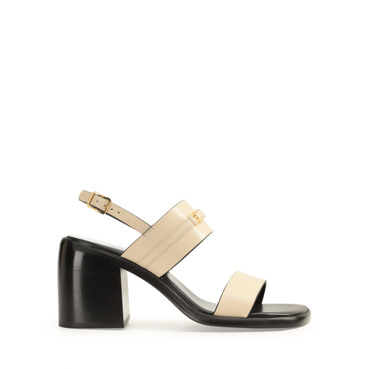 SANDALES EN CUIR DE VEAU ET DOUCES BITT
