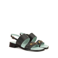 SANDALES EN CUIR DE VEAU ET DOUCES BITT