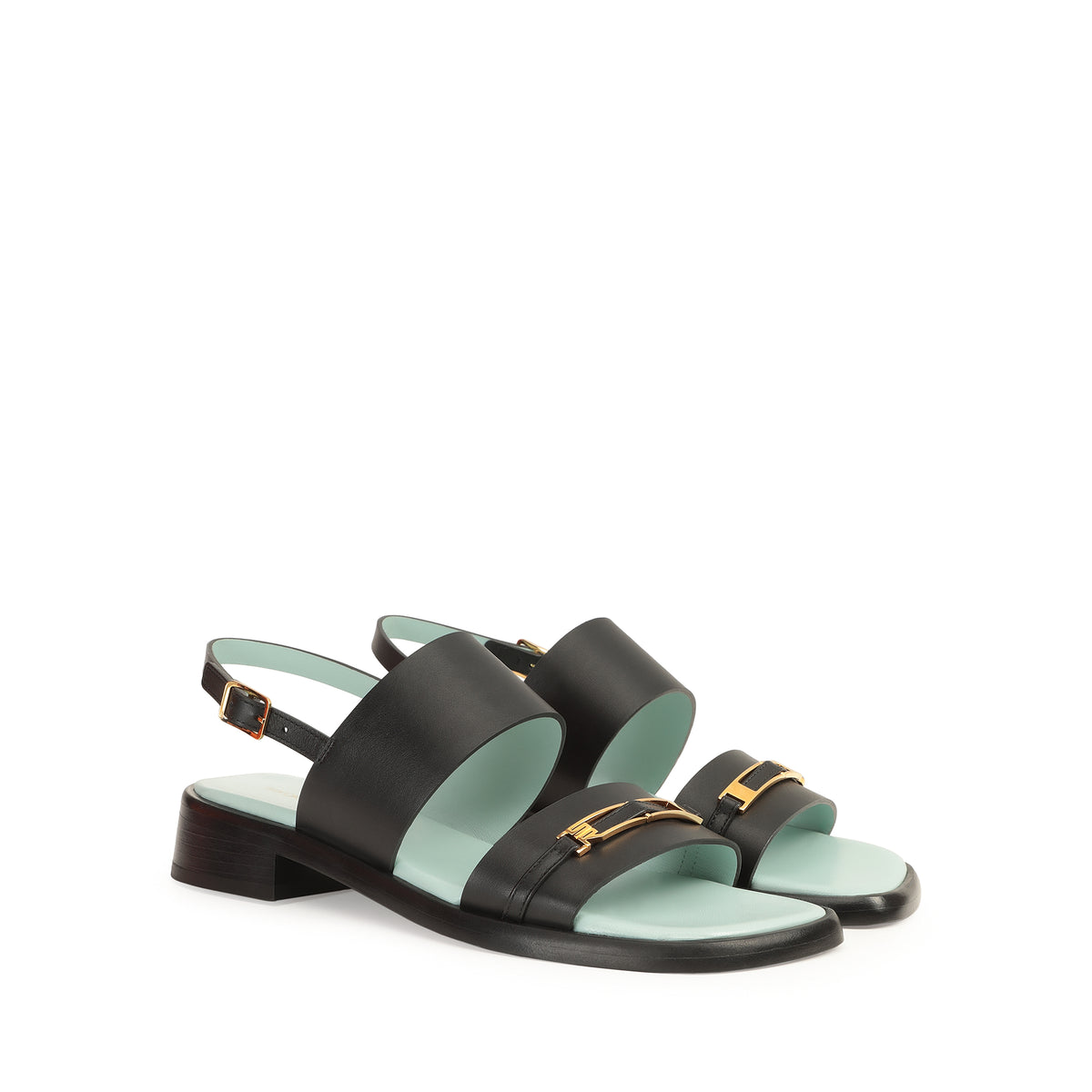 SANDALES EN CUIR DE VEAU ET DOUCES BITT
