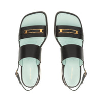 SANDALES EN CUIR DE VEAU ET DOUCES BITT