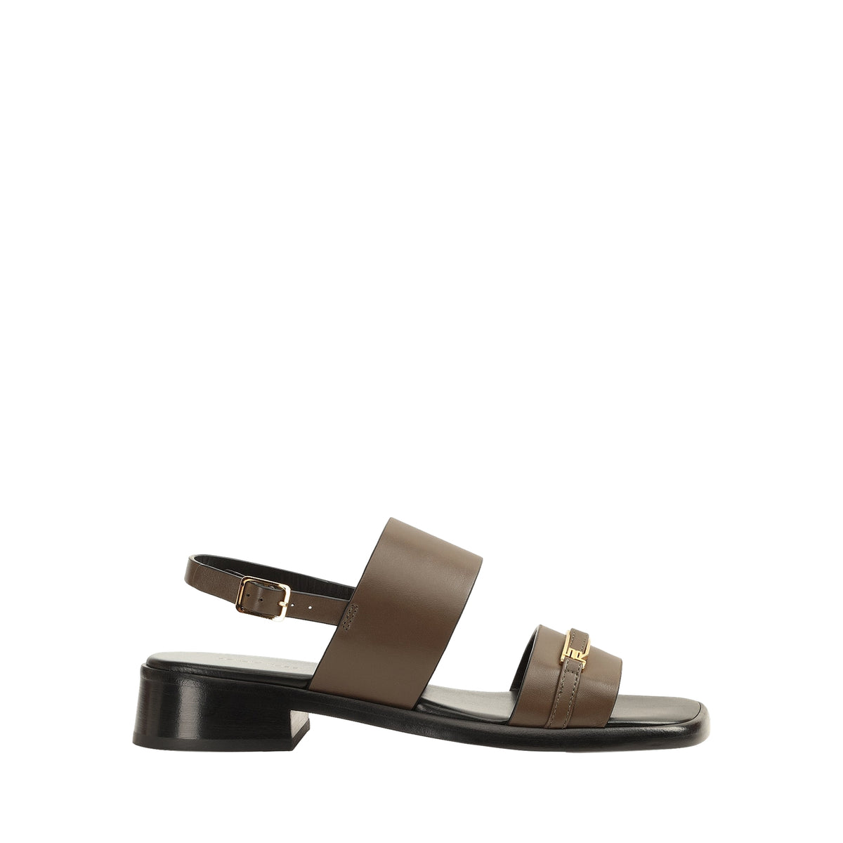 SANDALES EN CUIR DE VEAU ET DOUCES BITT