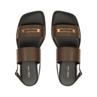 SANDALES EN CUIR DE VEAU ET DOUCES BITT