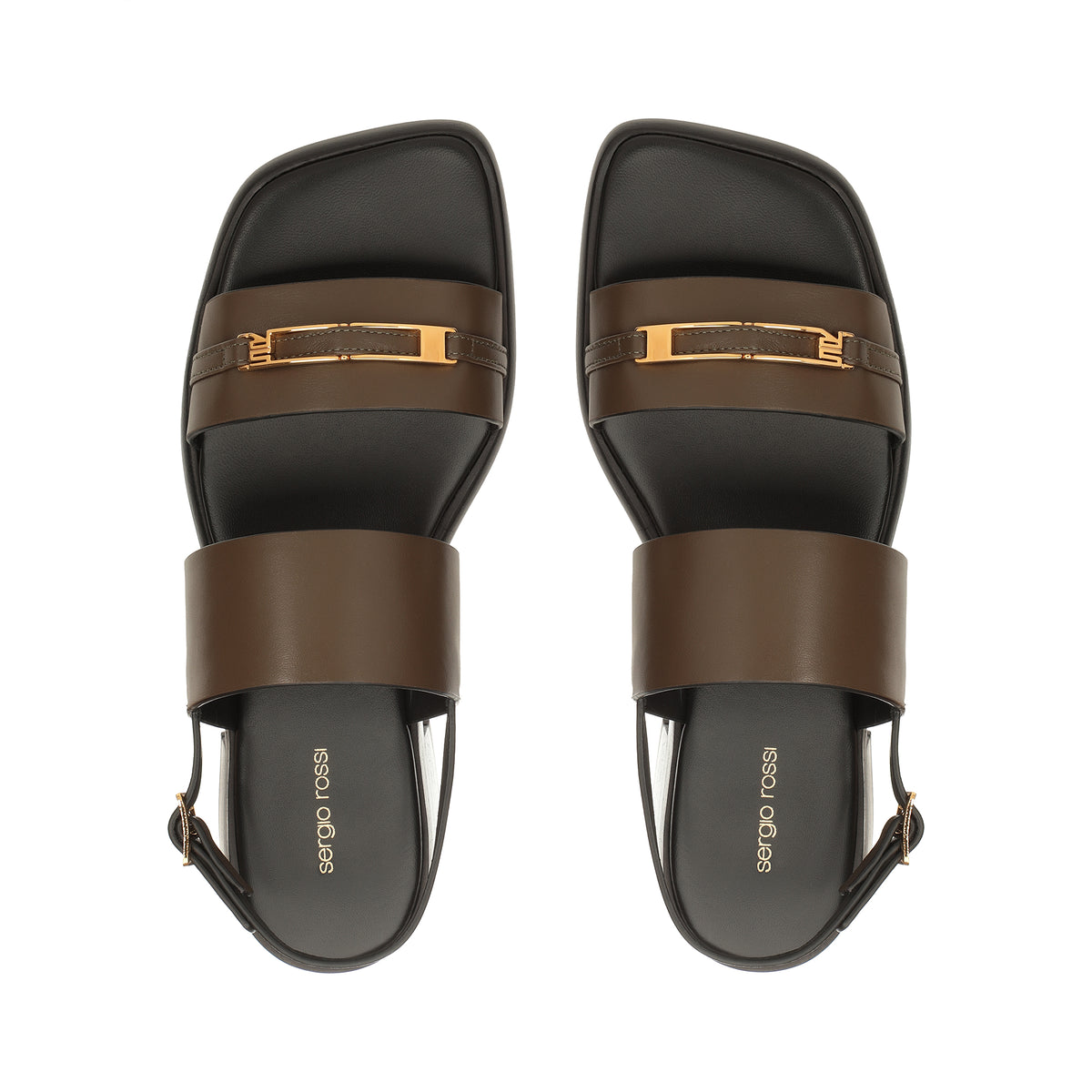 SANDALES EN CUIR DE VEAU ET DOUCES BITT
