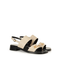 SANDALES EN CUIR DE VEAU ET DOUCES BITT