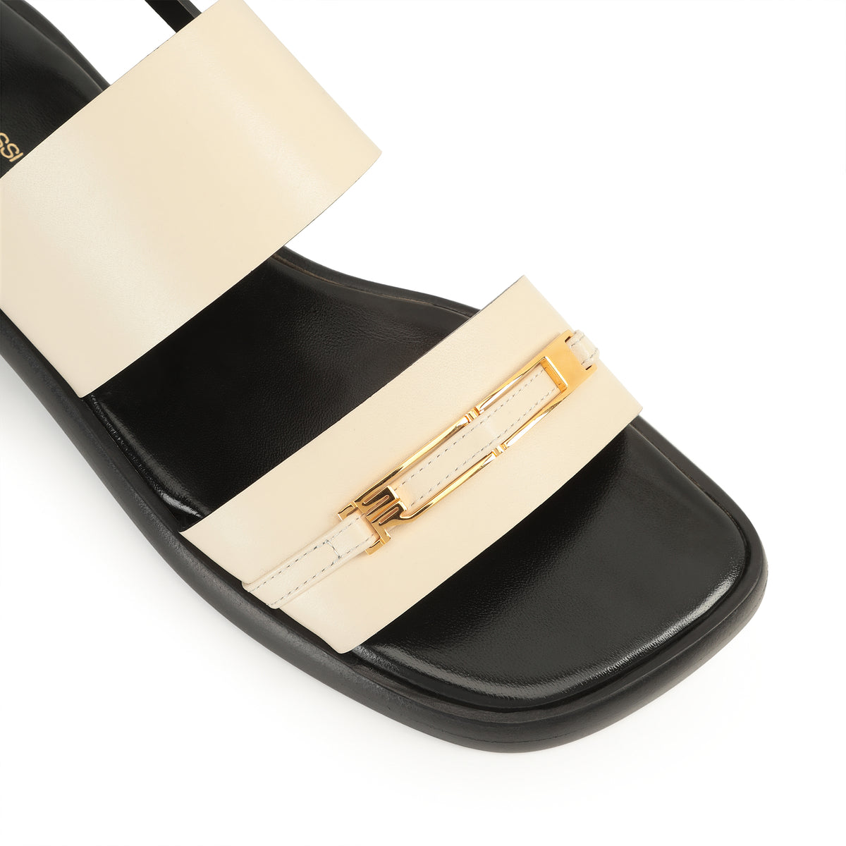 SANDALES EN CUIR DE VEAU ET DOUCES BITT