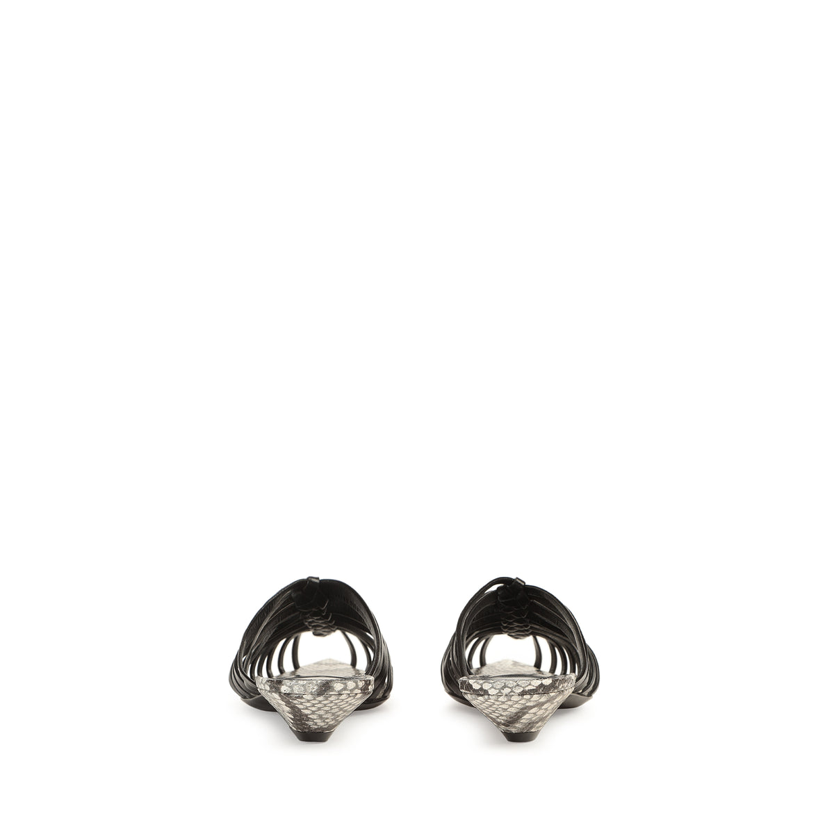 SABOT WOVENIA KIDSKIN AVEC UNE FAUSSE PEAU DE SERPENT