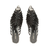 SABOT WOVENIA KIDSKIN AVEC UNE FAUSSE PEAU DE SERPENT