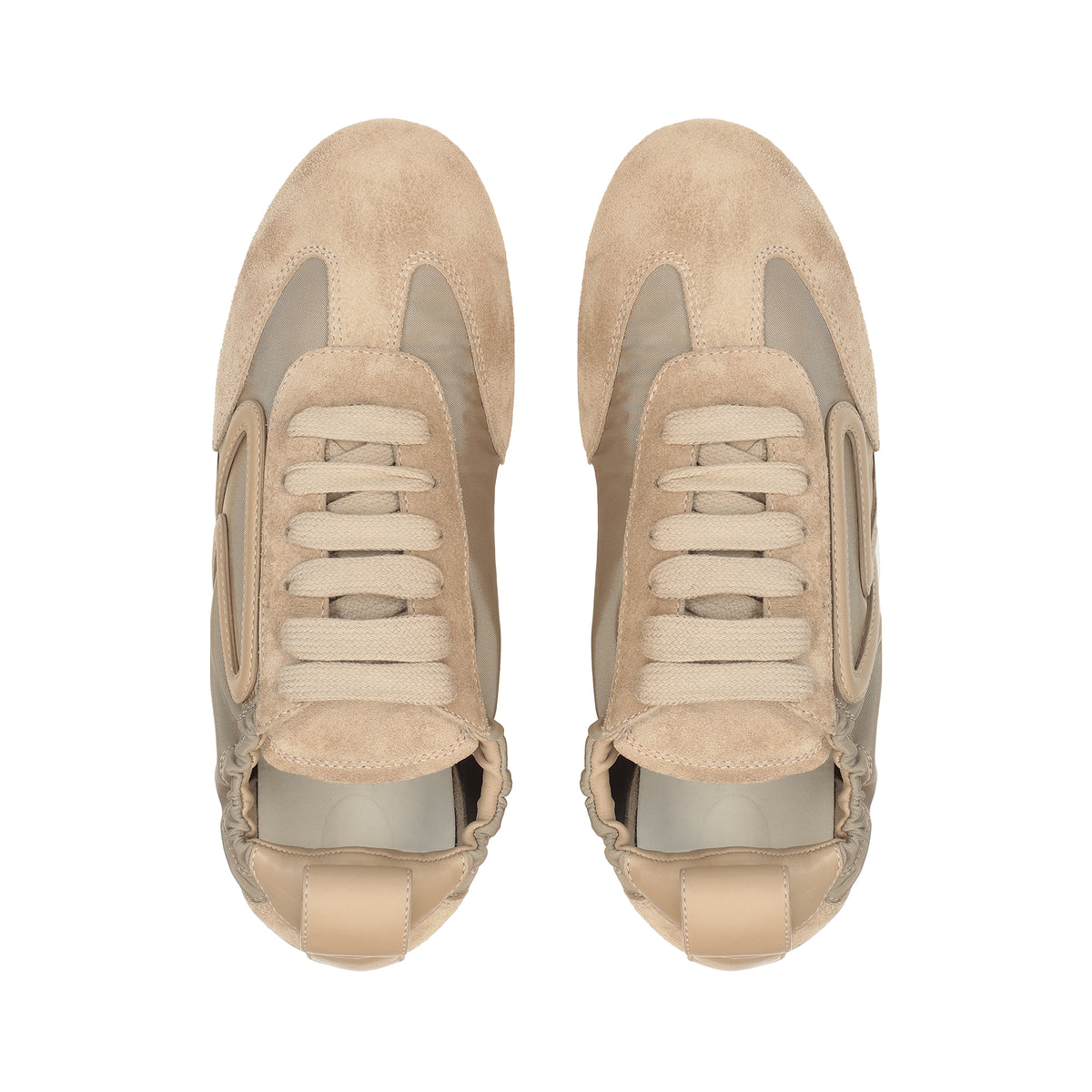 SNEAKERS SR RUSH A POURSUIVI CALF+NYLON+SOFT CALFSKI
