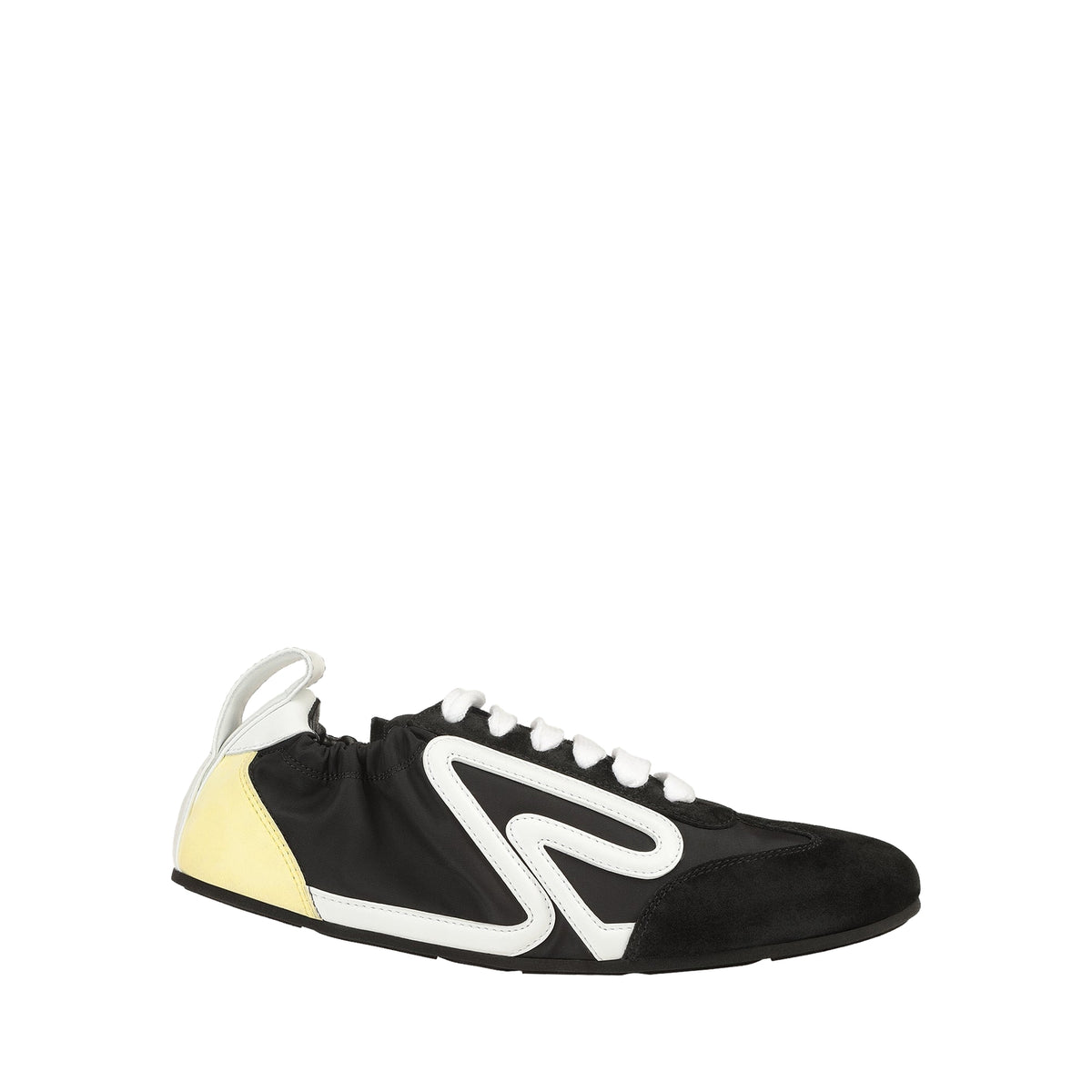 SNEAKERS SR RUSH POURSUIVI EN JUSTICE VEAU BICOLORE + NYLON+SOF