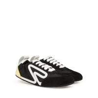 SNEAKERS SR RUSH POURSUIVI EN JUSTICE VEAU BICOLORE + NYLON+SOF