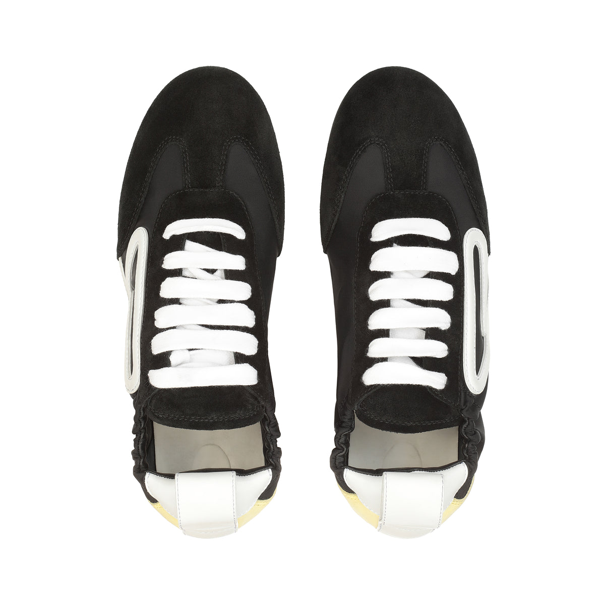 SNEAKERS SR RUSH POURSUIVI EN JUSTICE VEAU BICOLORE + NYLON+SOF