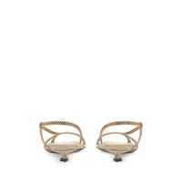 Sandales serpentines en DAIMER + STRASS