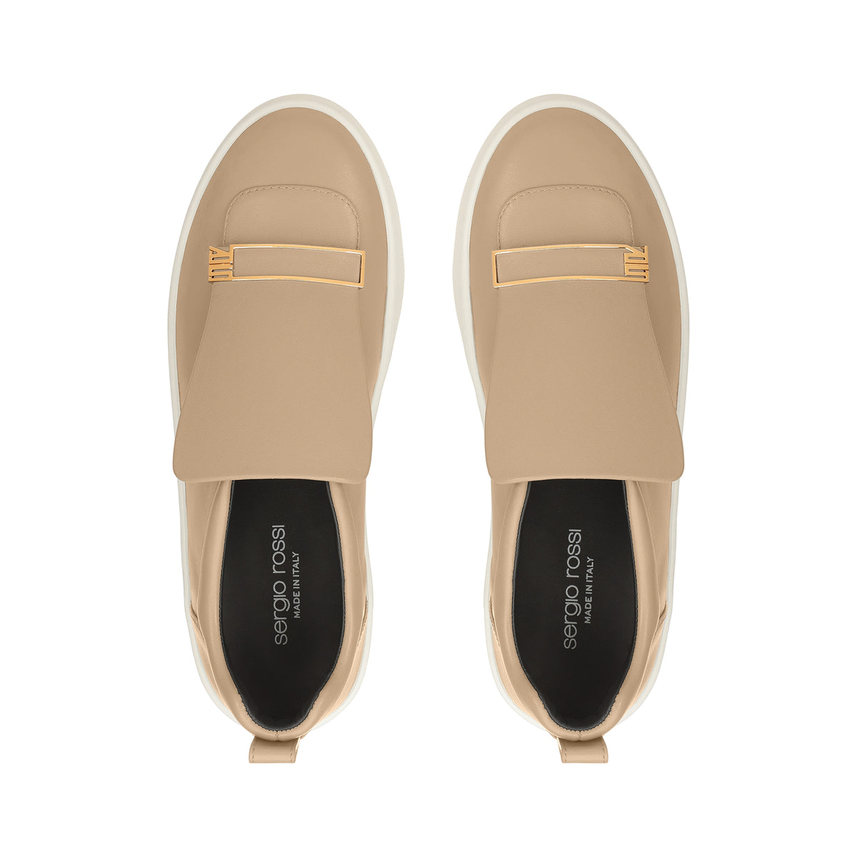 SNEAKERS SR EVOLV EN PEAU DE VEAU DOUCE