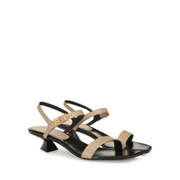 SANDALES EN CUIR DE VEAU ET DOUCES BITT
