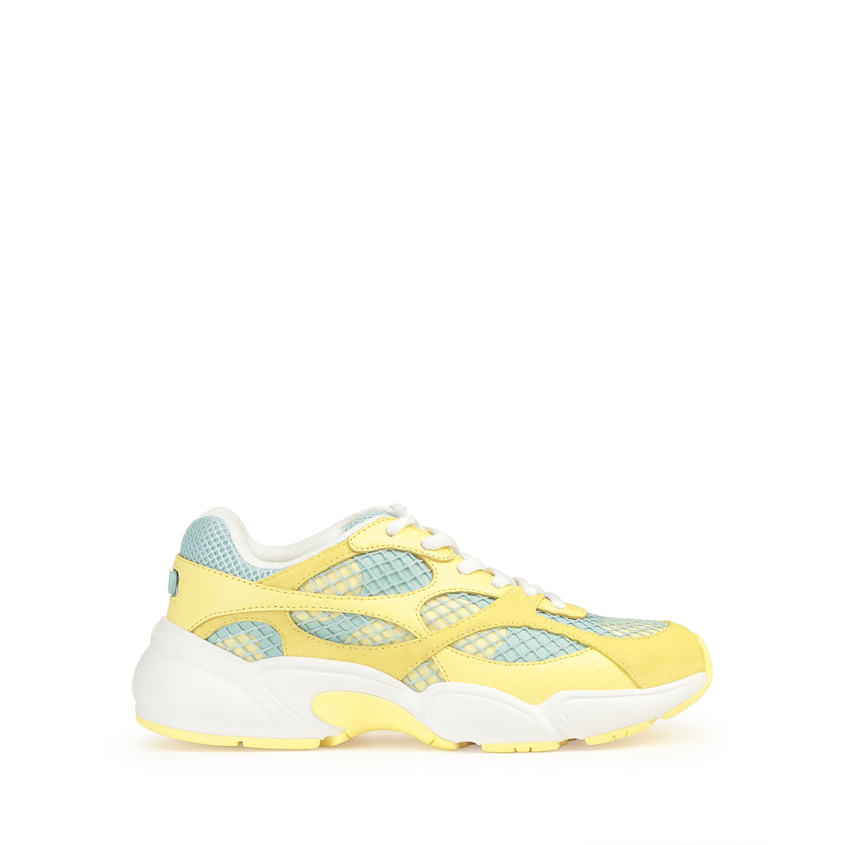 SNEAKERS SURGE SPORT A POURSUIVI MOLLET EN GRILLE BLANC