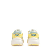 SNEAKERS SURGE SPORT A POURSUIVI MOLLET EN GRILLE BLANC