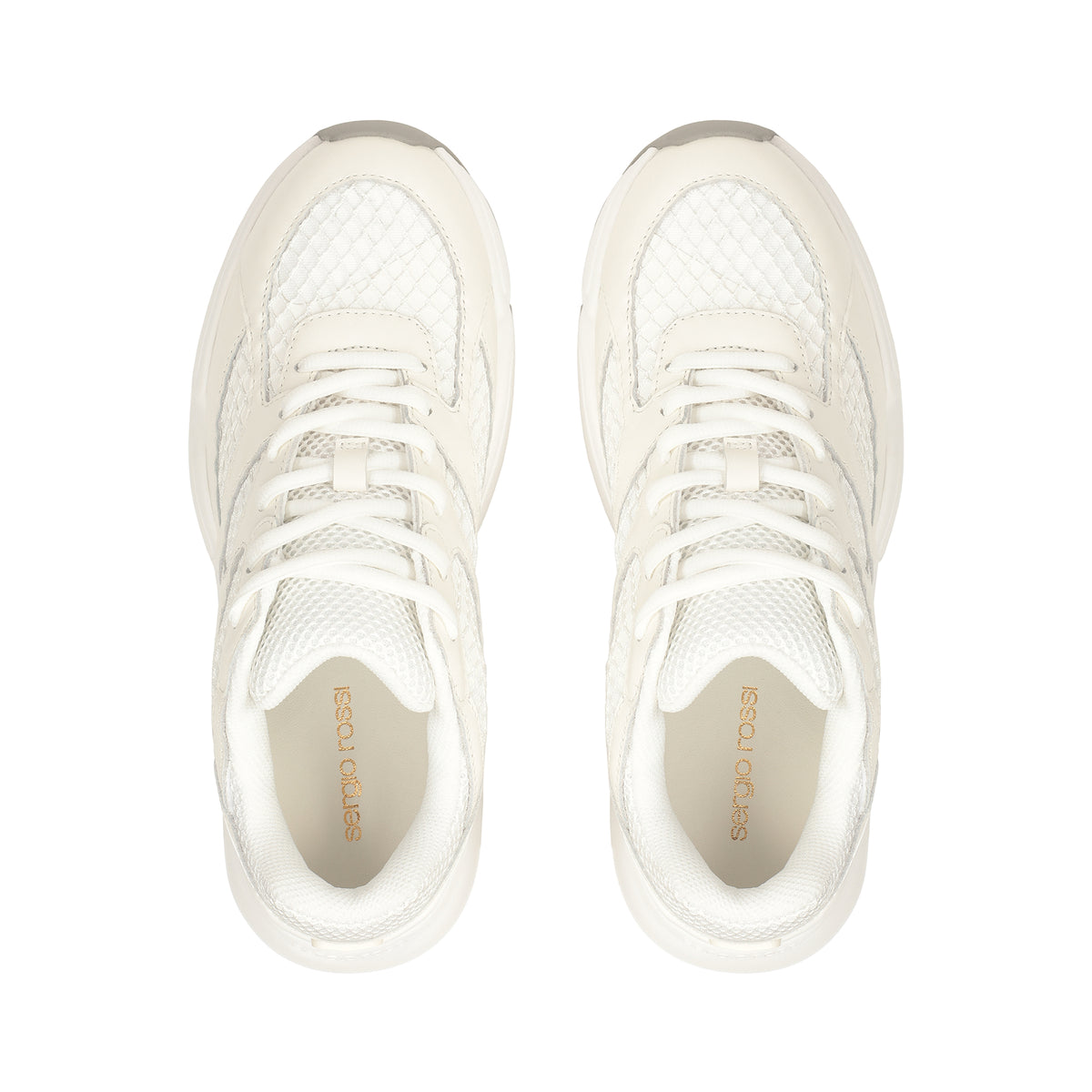 SNEAKERS SURGE SPORT CUIR AVEC MAILLE