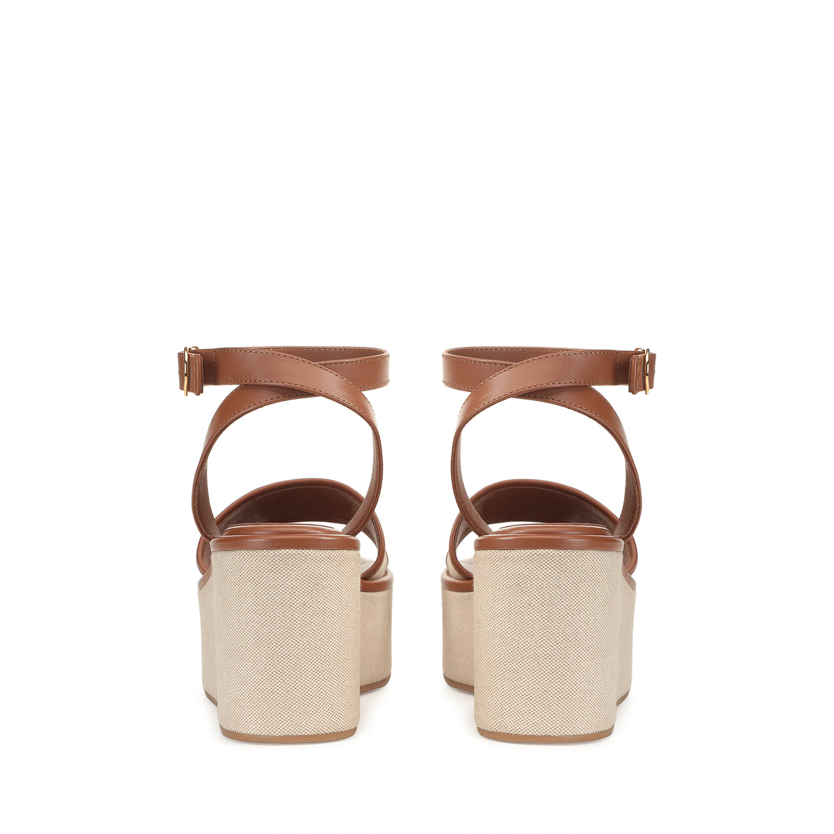 TOILE SURGE + SANDALES EN CUIR DE VEAU SOUPLES