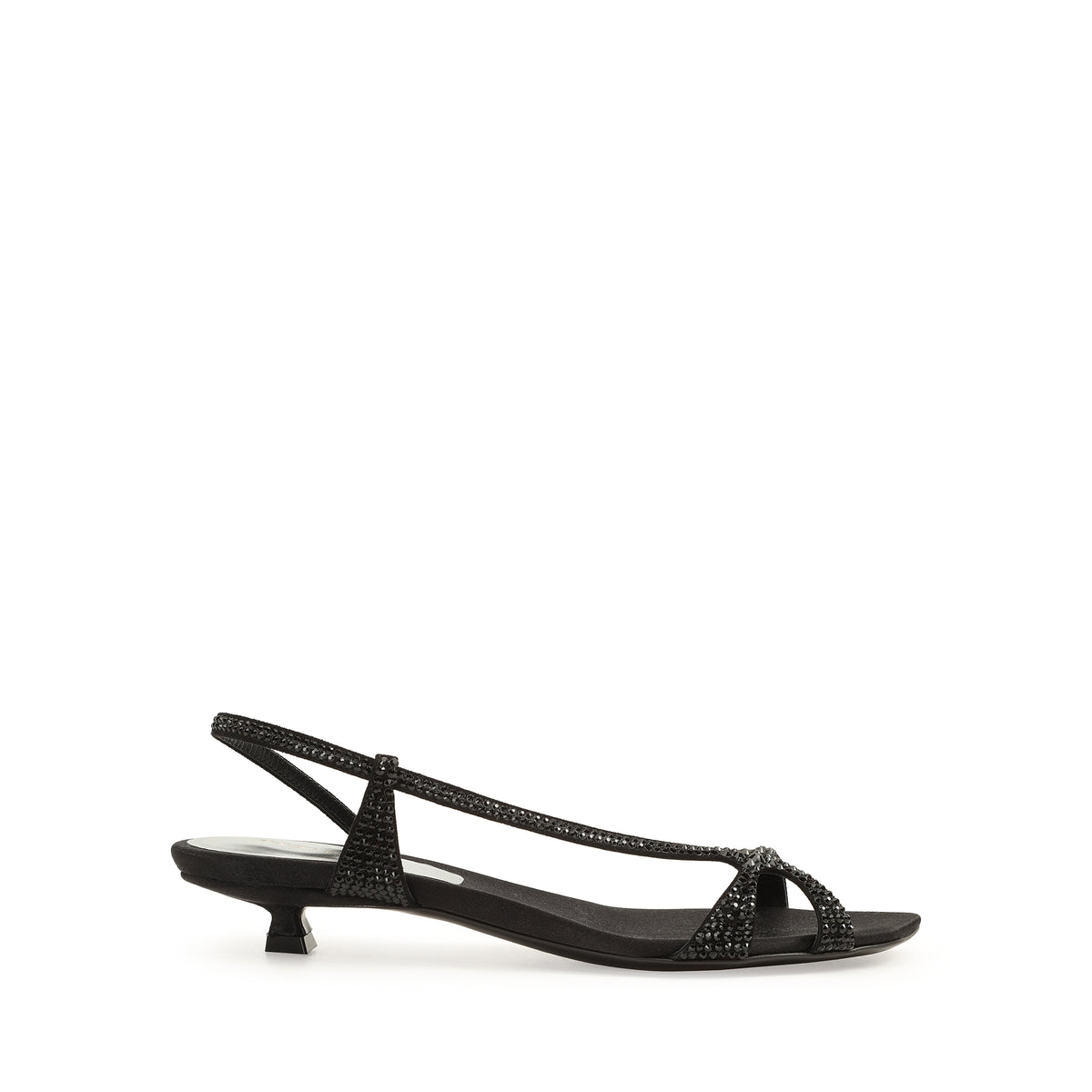 Sandales serpentines en DAIMER + STRASS