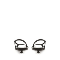 Sandales serpentines en DAIMER + STRASS