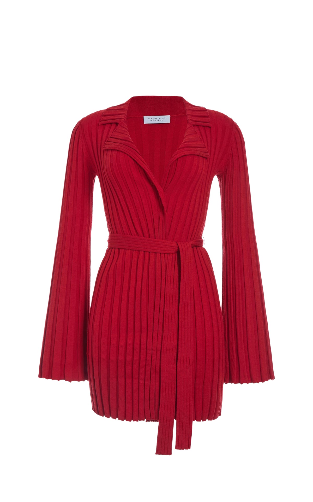 Cardigan Carmen en laine - Red