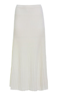 Ivory / Jupe Aurora en laine - Ivory
