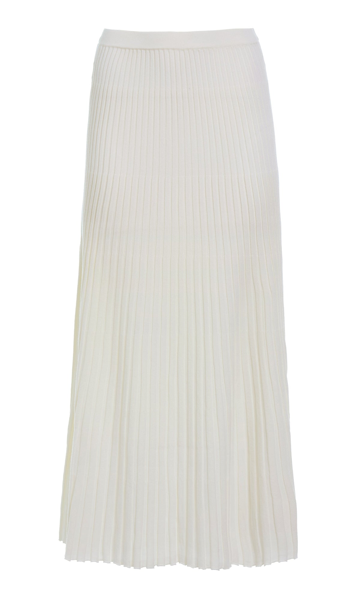 Ivory / Jupe Aurora en laine - Ivory