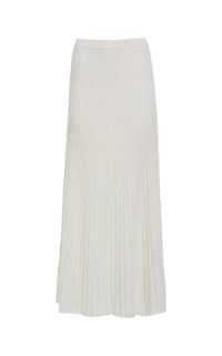 Ivory / Jupe Aurora en laine - Ivory