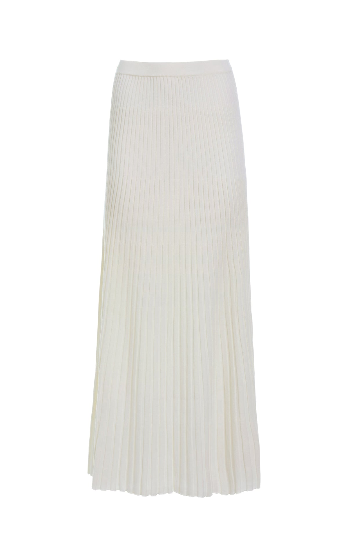 Ivory / Jupe Aurora en laine - Ivory