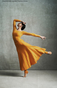 Yellow / Jupe Aurora en laine - Yellow