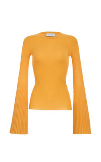 Yellow / Pull Soraya en laine - Yellow
