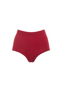Carmen Short en rouge antilope mérinos fil