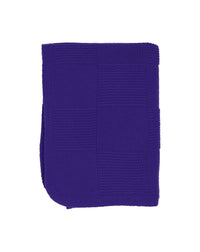 Knitted cashmere baby blanket - Fluo Violet